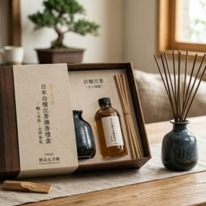 香氛-日本白檀沉香擴香禮盒