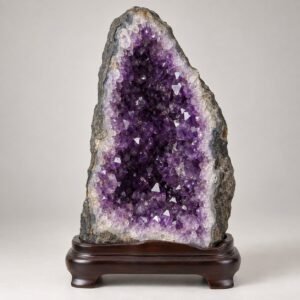 天然紫水晶晶洞 24-2 含底座約36cm